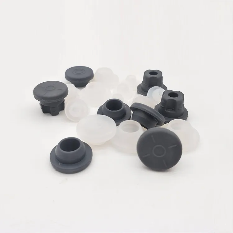 Glas hætteglas gummiprop